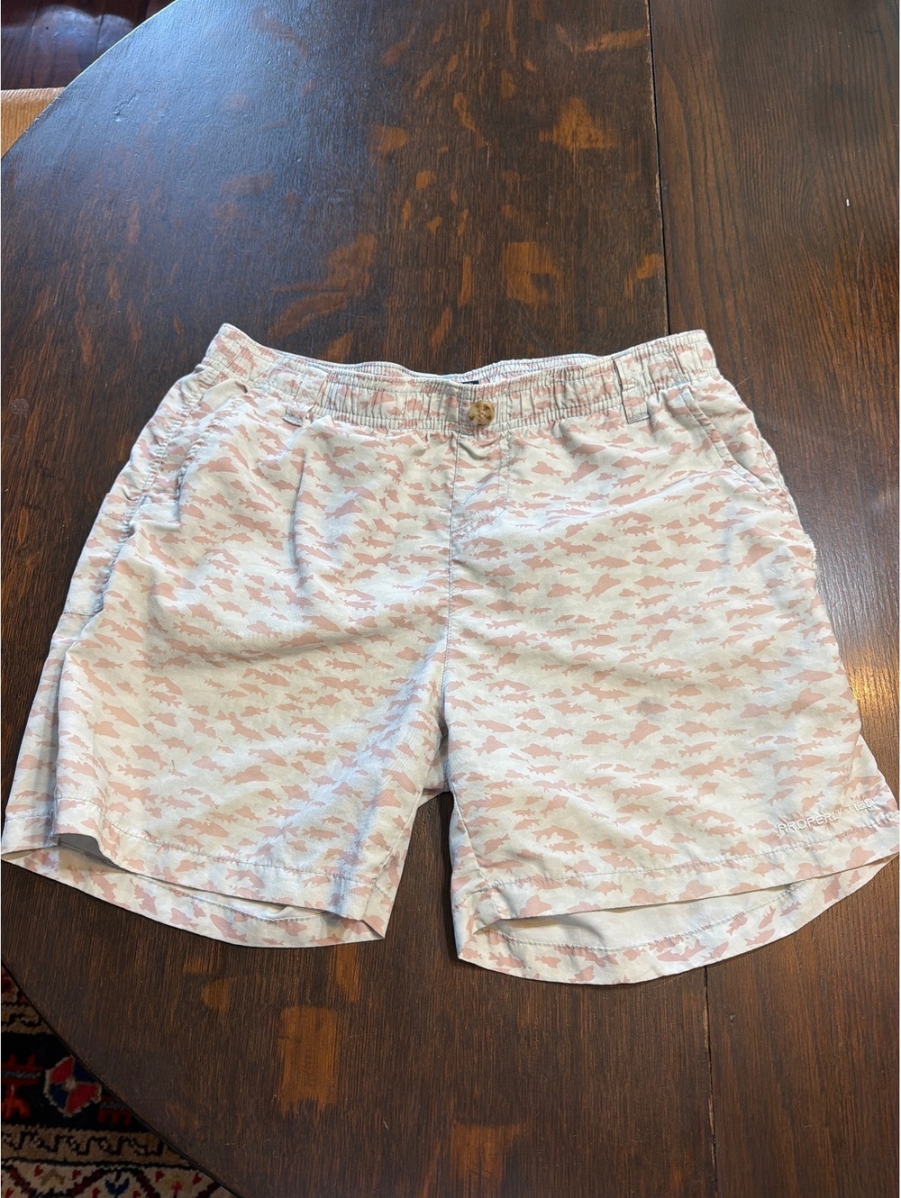 Properly Tied The Mallard Short YXL Fish Print Shorts